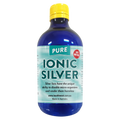Bottle of Ionic Silver with yellow cap